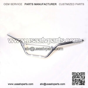 7/8" 22mm Aluminum Handle Bar CRF50 XR 70 SSR 125 110 ATV Pit Bike MX Silver/Black