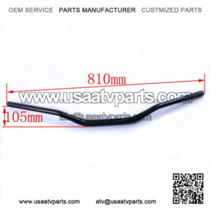 Alloy 1 1/8'' -7/8" Fat Bar Handle bar Chinese Pit Dirt Bike Mini ATV Motorbike