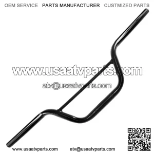 Black Handlebar Handle Bar fits Yamaha Warrior 350 YFM350X 1987 1988 1989 - 2001 (For: Yamaha)