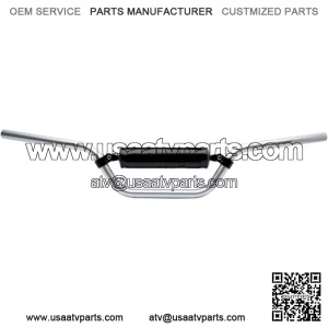 Silver - 7/8" 615 for Honda TRX250R (FourTrax) Handlebar 61501SI03219 (For: Honda)
