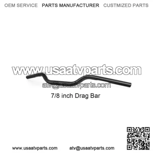 7/8" Drag Bar 22mm Handlebars For Honda Sportrax 400 TRX400EX TRX 300EX ATV (For: Honda)