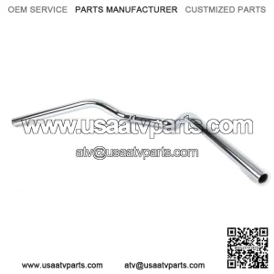 7/8" Handle Bar Tracker Drag Handlebar Chrome For Honda Rancher 350 400 420 ATV (For: Honda)
