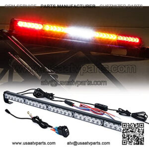 Upgraded 30" Offroad LED Rear Chase Strobe Light Bar w/ Brake Reverse Turn Signal Light for Polaris RZR XP 1000 900, UTV, ATV, Side by Sides, 4x4, Trophy Truck - RZ Series RYWYR,5% coupon applied at checkout,with coupon