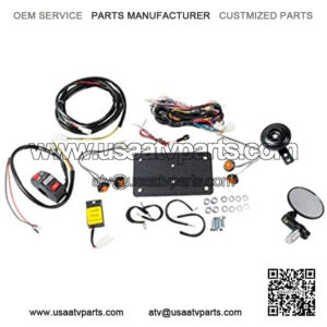ATV Horn & Signal Kit with Recessed Signals for Polaris SPORTSMAN 850 Touring H.O. EPS 2012-2013