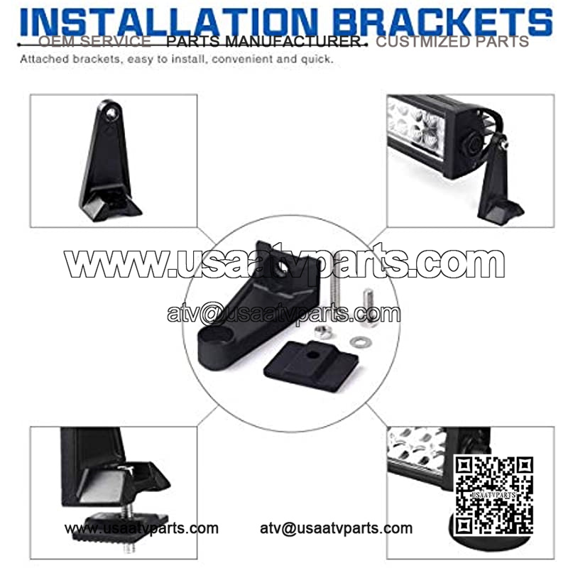 72W Led Light Bar Flood Light Magnetic Work Light Cigarette Lighter Waterproof Driving Light Off Road Light with Rocker Switch Wiring Harness for Ford Boat Light Truck SUV UTE ATV UTV 12V 24V - Image 4