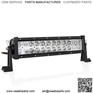 12 14 inch 72W Spot Flood LED Light Bar Driving Lights for Boat 4WD JK Wrangler SUV ATV Pickup Truck Boat Ford GMC,DC 12V 24V