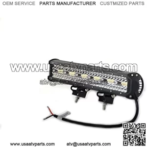 17 Inch 360w Led Light Bar Triple Rows Led Work Light Spot Flood Combo 6000k Waterproof Led Driving Lights Fog Lights Offroad Lighting