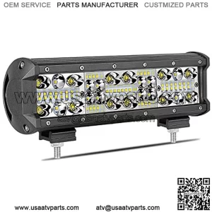LED Light Bar, 10 Inch 150W OSRAM Quad Row LED Light Spot Flood Combo Light Bar Off Road Driving Light LED Work Light Fog Light for ATV, UTV, Truck, Car, Boat, 4X4