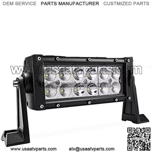 7.5 Inch 36W Combo Led Light Bar - 2500 Lumen, 6000-6200K Crystal White, Waterproof for Off-Road Jeep ATV UTV SUV Truck Boat