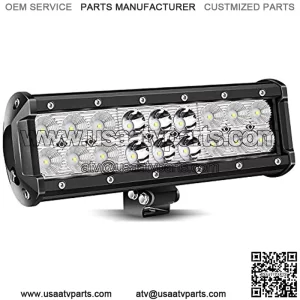 54W Led Light Bar 9 inch 12V Led Light Spot Flood Combo Work Light Bar Daytime Driving Lights Fog Lights For ATV UTV Jeep Offroad Truck Golf Cart Boat