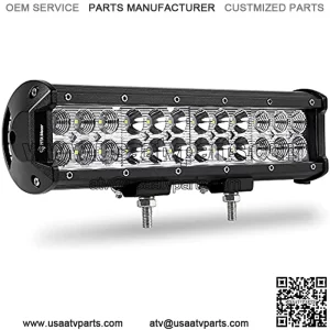 Led Light Bar ,12 inches 72W LED Light Bar Spot Flood Combo Led Driving Light Waterproof for Jeep Off Road Van Camper Wagon ATV AWD SUV 4WD 4x4 Pickup Van Off-Road