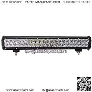 1X 20" 126W Flood Spot Combo Led Light Bar Off Road Light Driving Light Led Bar Fog Light Waterproof for Boat Truck Trailer Tractor Off-Road 4x4