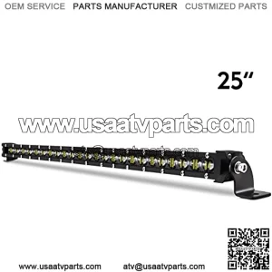 LED Light Bar 25 inch Light Bar Flood Spot Beam Combo Off Road Slim Driving Lights for Jeep Cars SUV UTV ATV Truck Boat Bumper