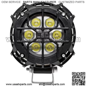 4" Golf Cart LED Utility Spotlight - 12V-30V (21 Watt / 2,000 Lumens, Fits All Carts)