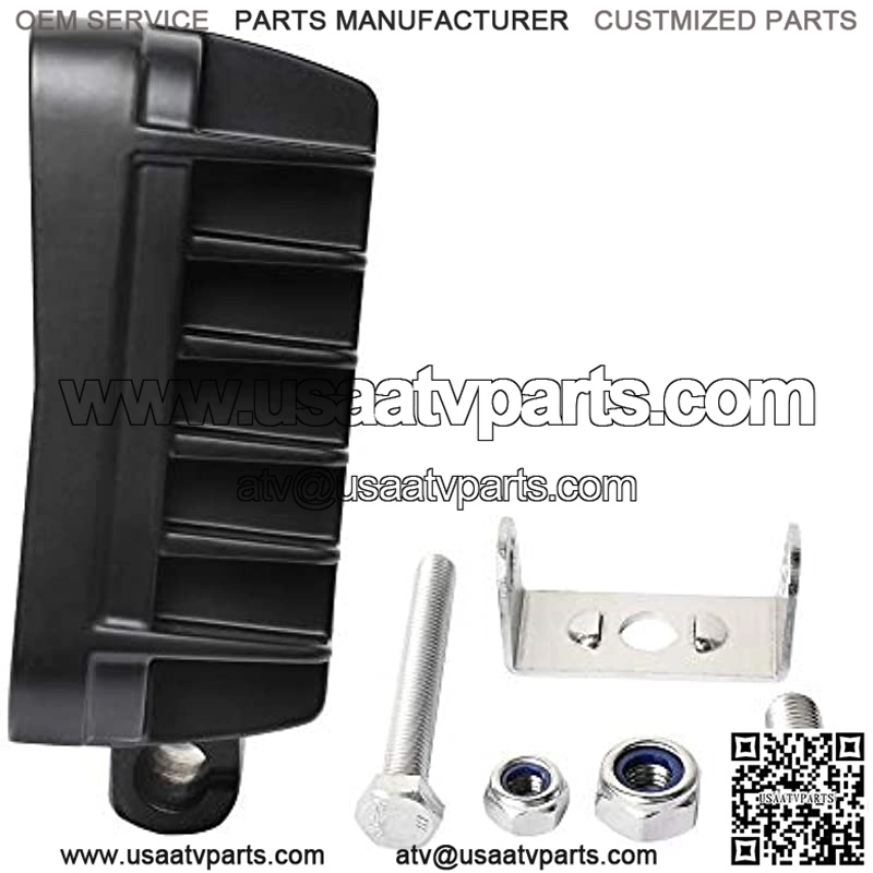 New 6 Inch Led Work Light for Truck, 80W 6800Lumens Flood Light Off Road Light for Jeep Tractor SUV ATV, 12/24V - Image 3