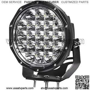 LED Offroad Light, 168W 15000 LMS 12V/24V led Pod Spotlight Lights with OSRAM P7 Led Chips, Off Road Lights, Led Work Lights for Truck Tractor Jeep ATV UTV Golf Cart Jeep Boat (7 inch)