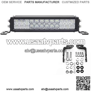 Ultra 10 Inch LED Light Bar - Lifetime Limited Warranty - Combo Beam Light 4650 Raw Lumens, Off Road Driving Work Light, Truck, Car, Boat, ATV, UTV, SUV, 4x4 (1 PC)