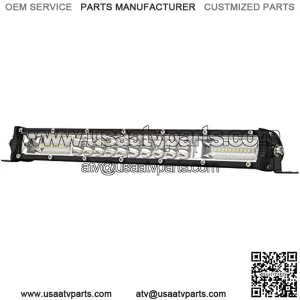 Led Light Bar for Truck, 15in Double Row Light Bar 120W 12000lm Waterproof Spot Flood Combo LED Light Bar, Driving Fog Lights for Off-Road UTV Truck ATV SUV