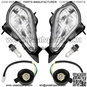 Right and Left Headlight Assembly For Yamaha 5TG-84110-03-00 and 5TG-84310-03-00