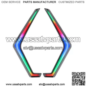 KEMIMOTO Turn Signal Fang Lights with Chasing For 2019-2023 Polaris RZR XP 1000