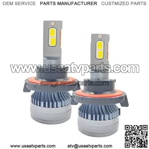 LED Bulbs with Built-in LED Decoder for Polaris Ranger 800 900 1000 XP Bulb, RZR 570/900/1000s 4012279,Hi/Lo Beam 28000LM 136W Cool White, 2-Pack