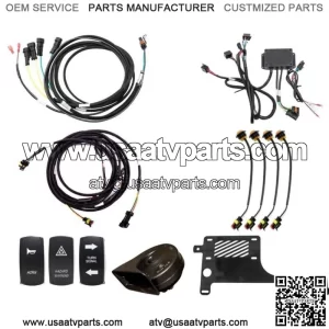 Deluxe Plug & Play Turn Signal Kit for Polaris RZR XP 1000 / Turbo ~NEW