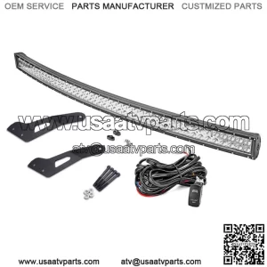 Fit Can-am Maverick X3 DS RS MAX Curved 52" LED Light Bar Upper Roof Brackets