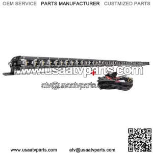 Fit Can-am Maverick X3 DS RS MAX Strobe 50" LED Light Bar Upper Roof w/Wire Kit