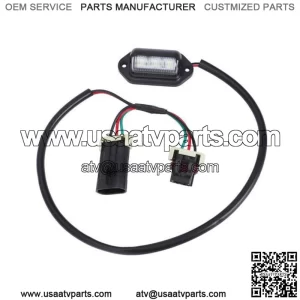 LED License Plate Light Wire Harness Plug For Can-AM Maverick X3 Max 2017-2021