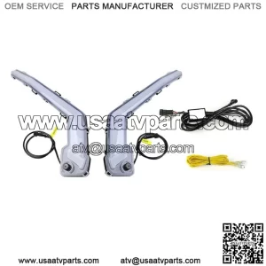 UTV LED Signature Light Turn Signal RGB Control For Can Am Maverick X3 2017 2018