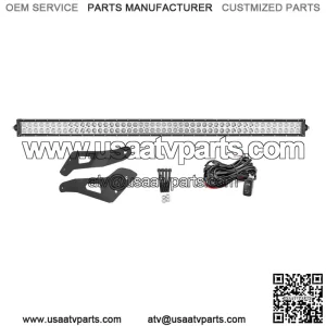 Roof 50" Straight LED Light Bar Mount Wire Kit Fits 17-23 Can-Am Maverick Max X3