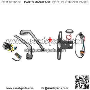 For 17+ Can Am Maverick X3 RGB Front Turn Signal Light+License PlateLight