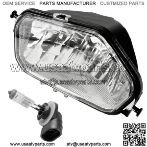 Front Left Headlight w/Bulb for Polaris Sportsman 500 / HO Touring 2011-2013 (For: Polaris Sportsman 800)