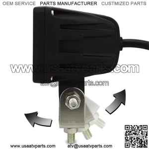 Led bar 10W flood homologation E9