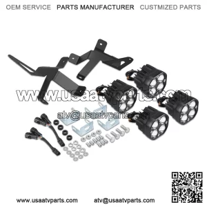 For Yamaha Raptor 700 / 700R Driving Headlight LED Work Lights 2013-2023 4-Pack