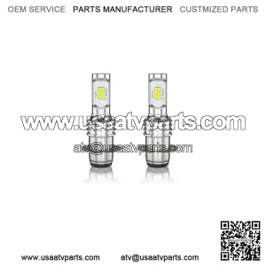 For Yamaha YFZ450 YFZ 450 YFZ450R LED 2004-2019 2020 2021 Headlight Bulb WHITE