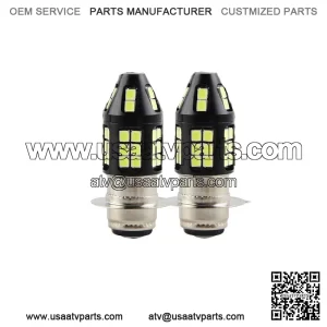 2pcs Headlight For Yamaha YFZ450 YFZ450R Raptor 700 700r LED Light Bulb 8000K