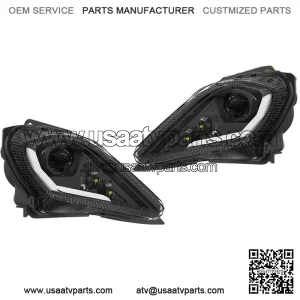 For YAMAHA YFZ 450 RAPTOR 250 350 700R LED Headlights Set Head Lamps Turn Signal