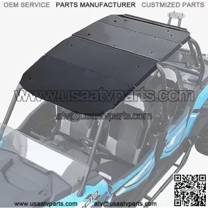 Roof Top for Polaris RZR XP4 1000, Aluminum Heavy Duty Combined Hard Roof Top 4 Seater 4 Door Sun Visor Cover for Polaris RZR 1000 XP 4/ RZR 1000 Turbo 4/ RZR 4 900 2014-2023 Accessories