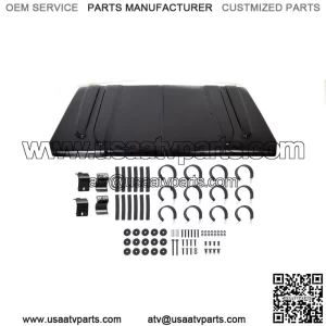 Polyethylene Hard Top Roof Fit Yamaha Rhino 450 660 700 UTV Black Plastic (Fits: Yamaha Rhino 660)