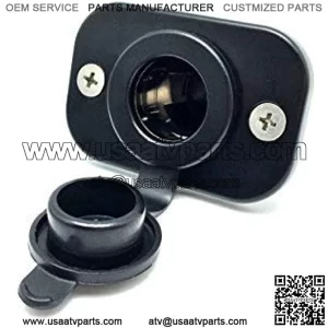 Cliff-Top 12V Boat Marine Carvans Waterproof Power Outlet Flush Panel Mount (Cigarette Lighter Socket)