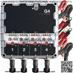 Genius 4-Bank UltraSafe Battery Charger - G4