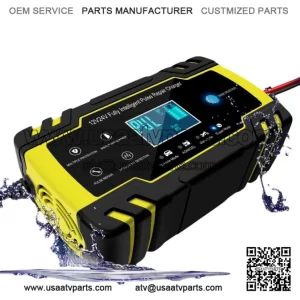 Intelligent LCD Battery Charger  Compatible with 6AH-150AH Batteries