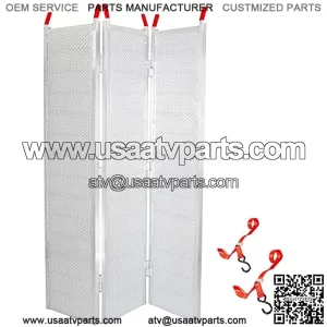 Black Widow Plate-Style Aluminum Extra-Wide Tri-Fold ATV Ramp