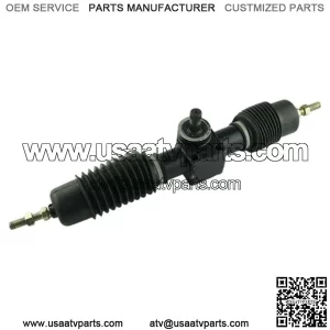 Conjunto de pi n de cremallera de direccin asistida de acero completo de 430 mm M10 para ATV / UTV Bastidor de engranaje de la direccin asistida