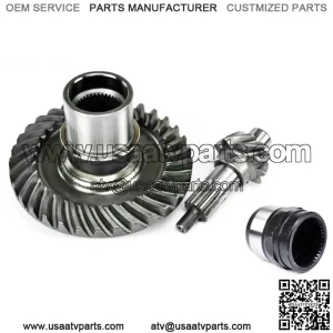Front Coupler Rear Differential Ring Pinion Gear Set for Grizzly YFM 660 03-06
