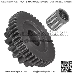 Starter Idler Gear & Bearing for Yamaha Rhino 450 660 YXR450 YFM660 2004-2009 (Fits: Yamaha Rhino 660)