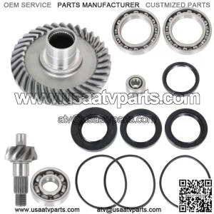 Rear Differential Ring Pinion Gear & Bearing 1998-00 For Honda Fourtrax TRX300FW