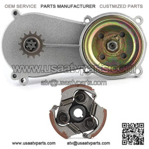 14T Drum Housing Gear Box Clutch Kit Fit For 47cc 49cc Mini Pocket Quad Dirt Bike ATV Parts