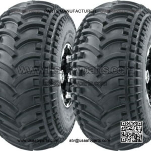 SET 2 ATV TIRES 22X11-8 22X11X8 4PR DURABLE DEEP TREAD